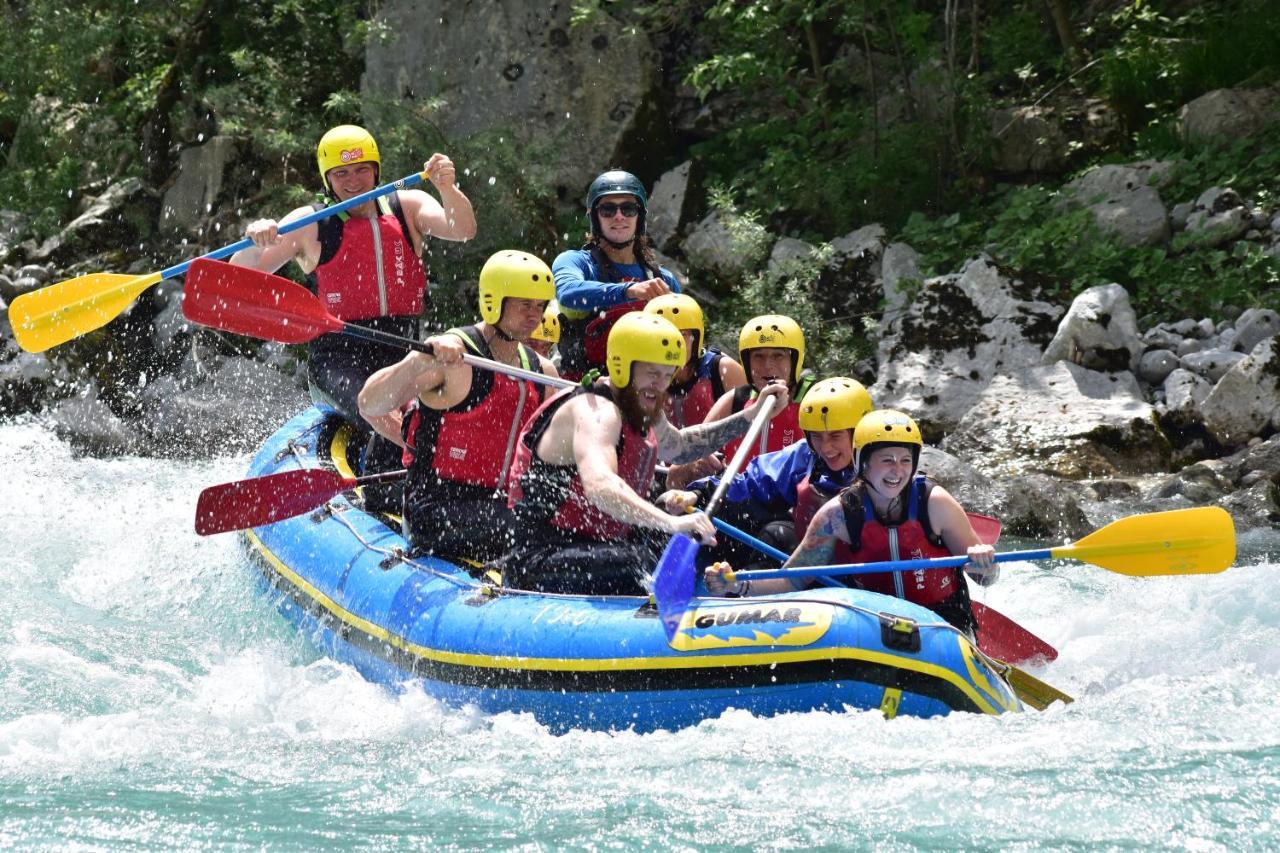 Hostel Soca Rocks Bovec Exterior foto