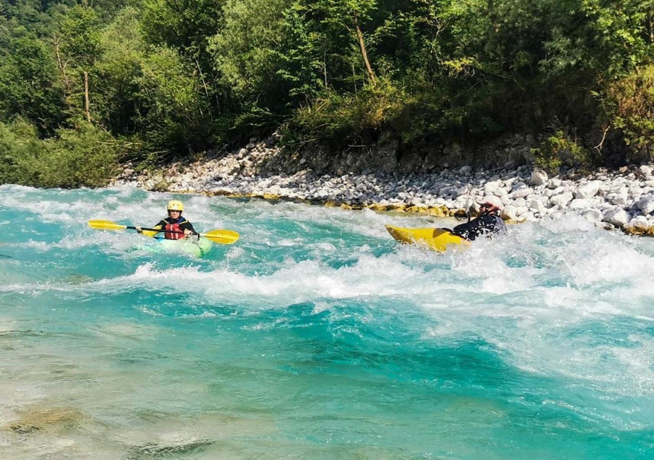 Hostel Soca Rocks Bovec Exterior foto